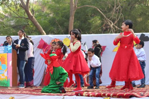 Children performing