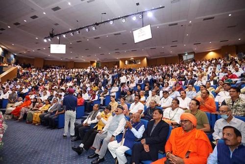 Audience in an auditoriam