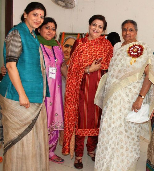 Mrs. Lalita Nijhawan at a social event