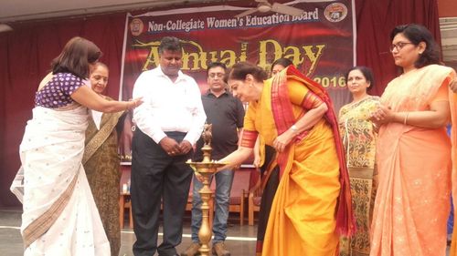 Mrs. Lalita Nijhawan at the NCWEB annual day