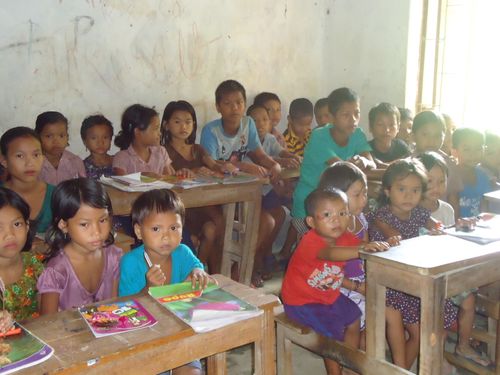 Children in the classroom